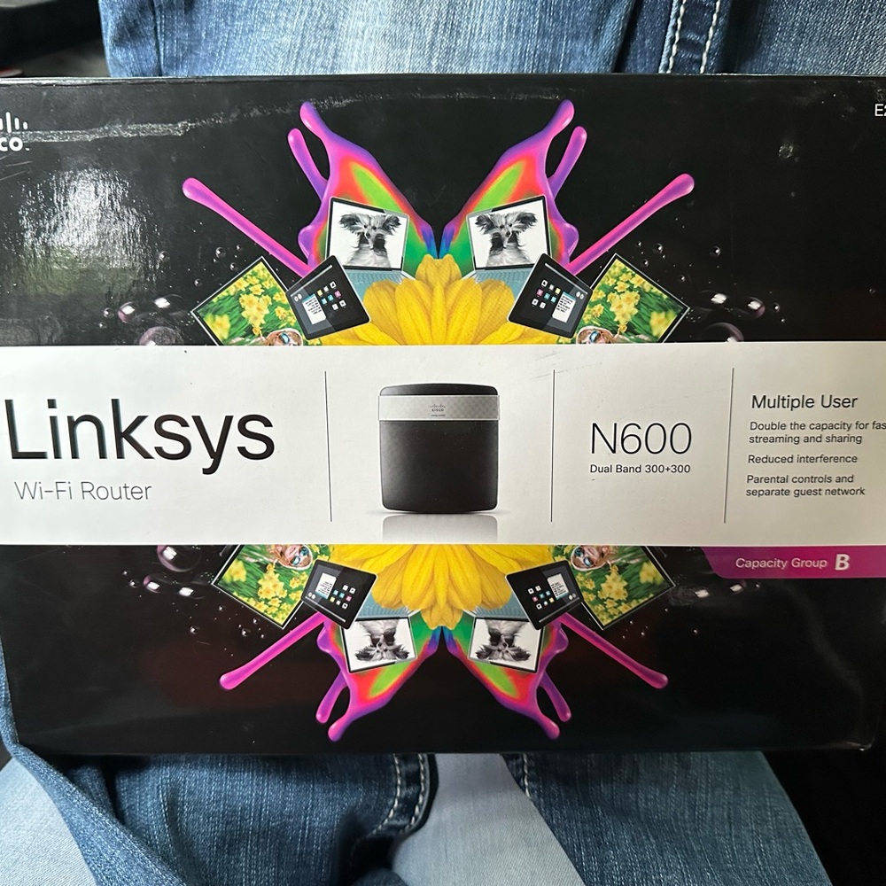 Linksys N600 Wi-Fi Router